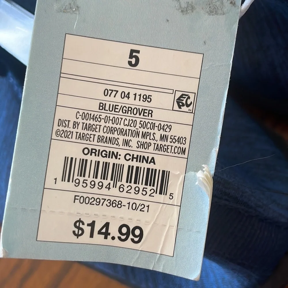 NWT Cat & Jack Blue Boys Water Shoes Size 5